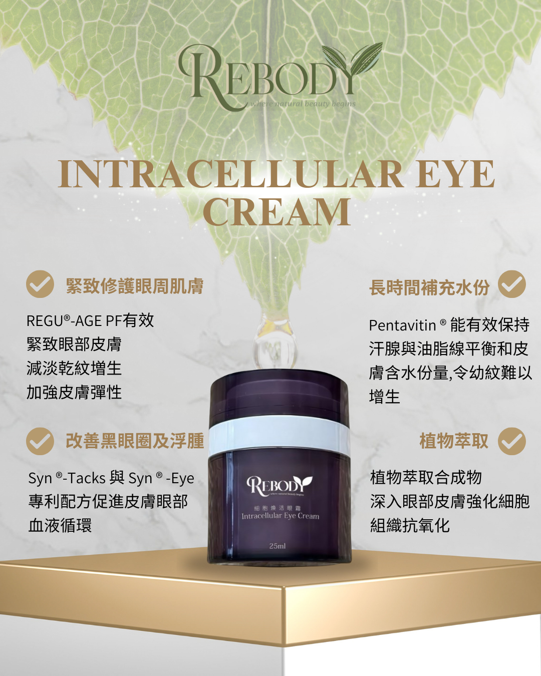 細胞煥活眼霜 25ml